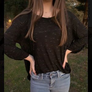 Black long sleeve shirt